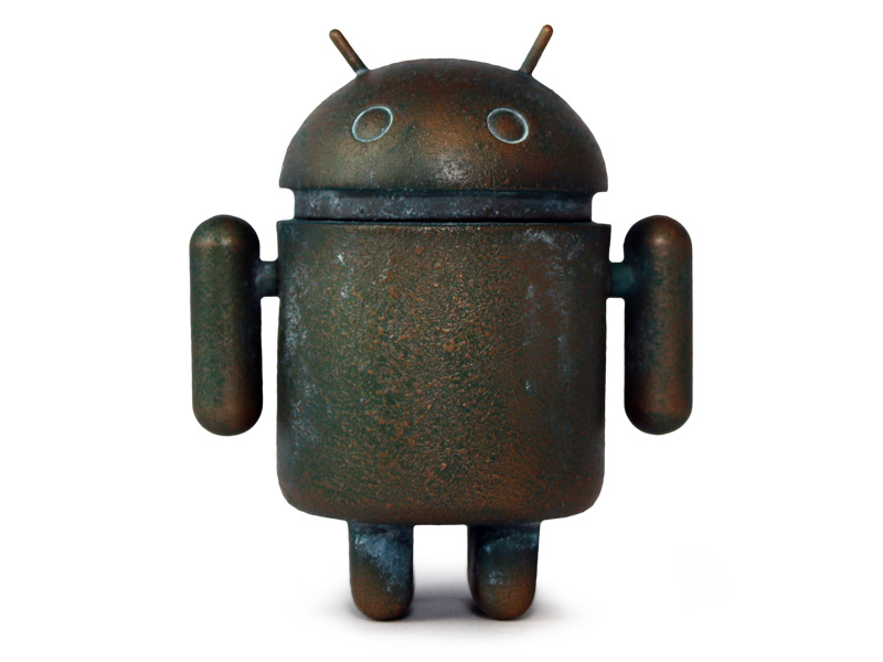 Rusty Android Mini Collectible