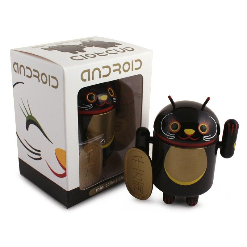 Black Open Eyes Android Mini Collectible