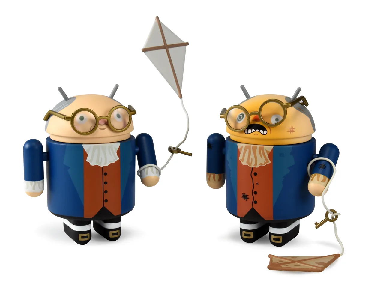 Fried Ben Franklin Android Mini Collectible