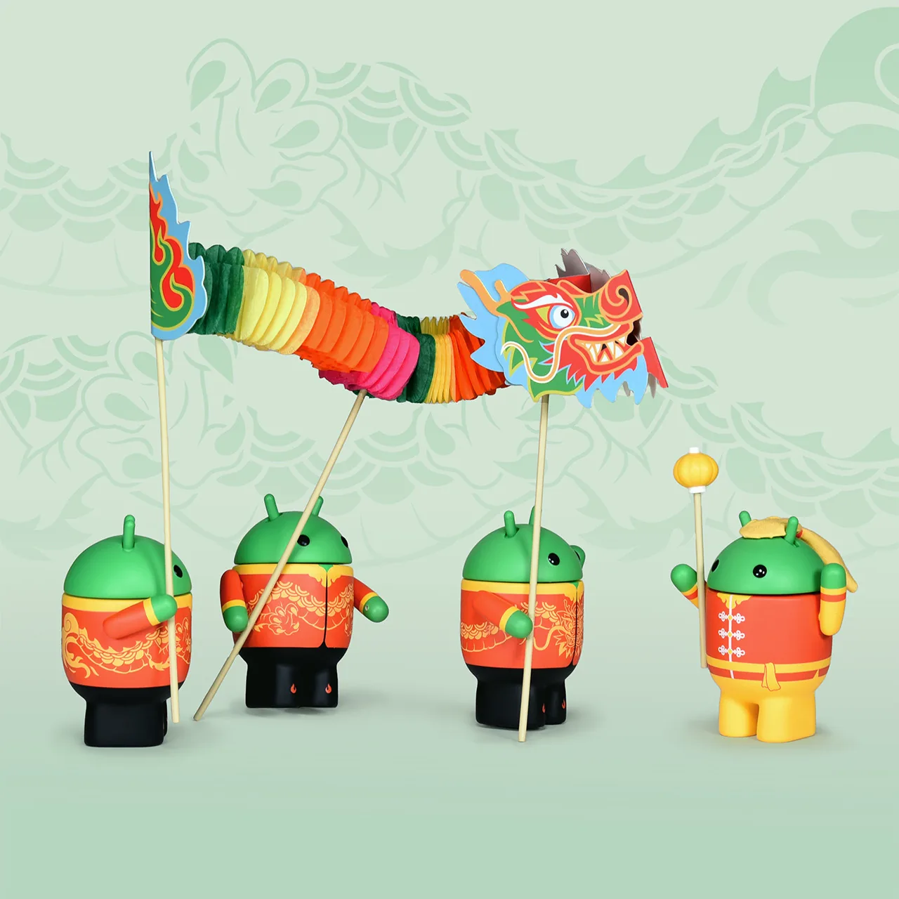 Dragon Dance: Tail Dancer Android Mini Collectible
