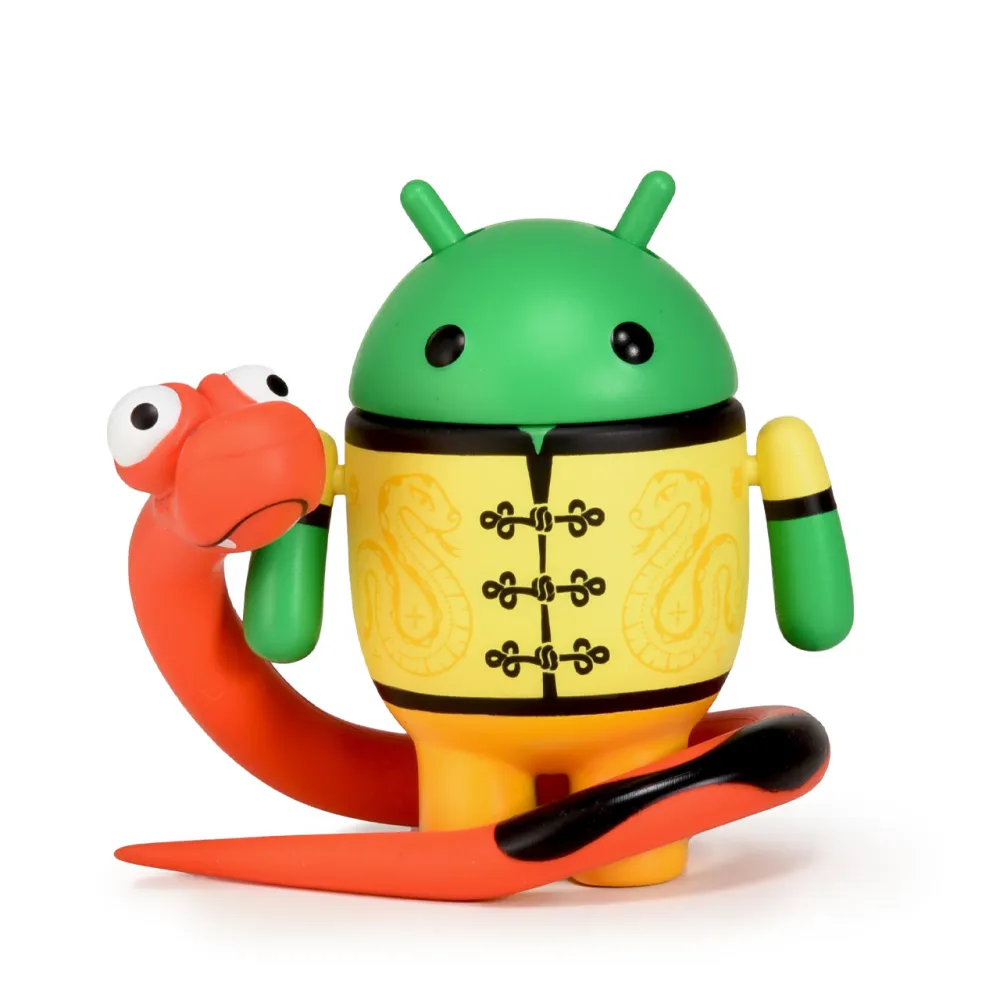 Year of the Snake — Yellow Android Mini Collectible