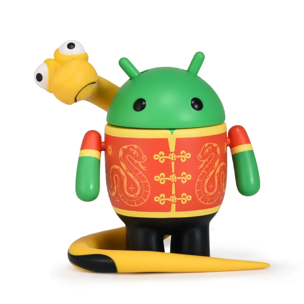 Year of the Snake — Red Android Mini Collectible