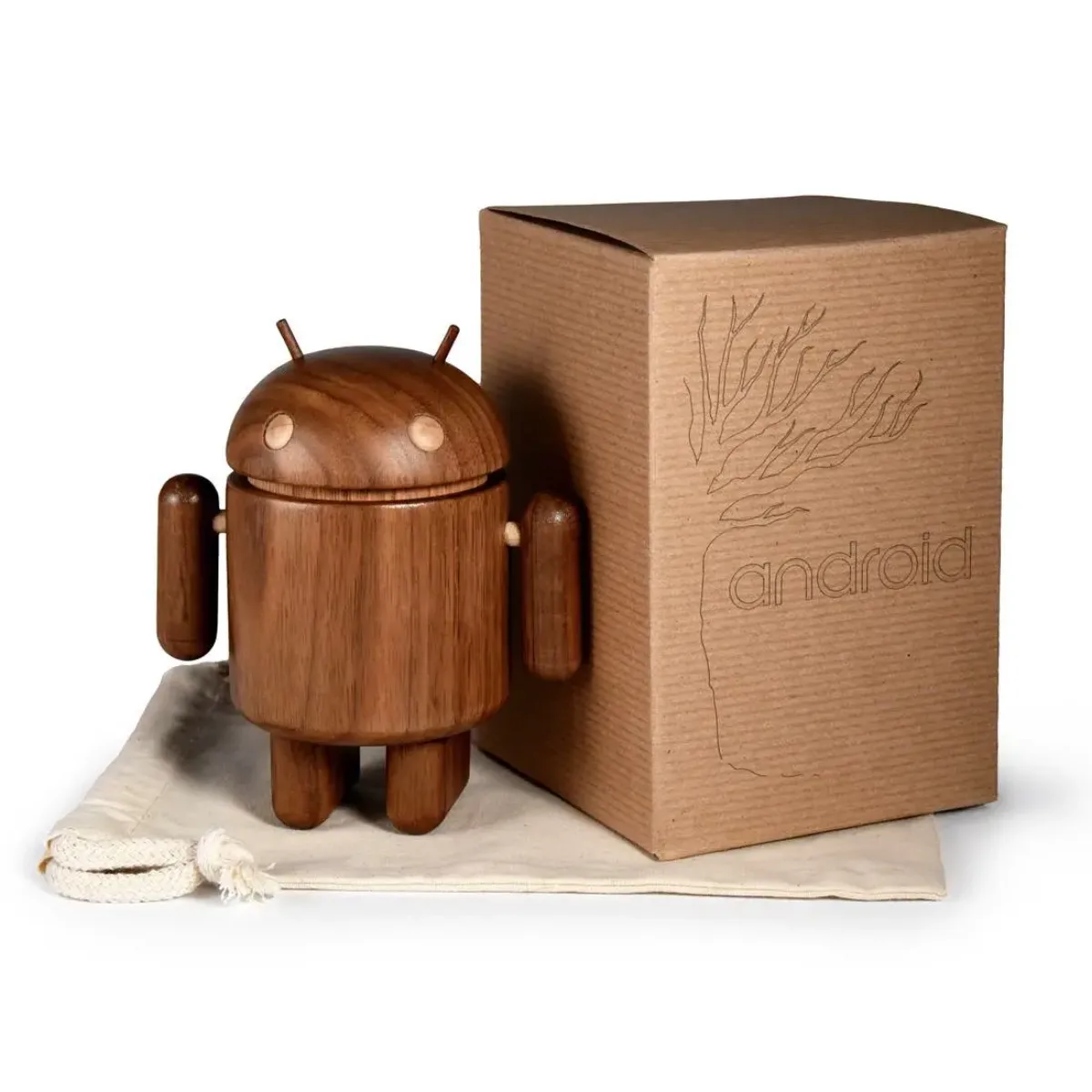 Wooden Android Android Mini Collectible