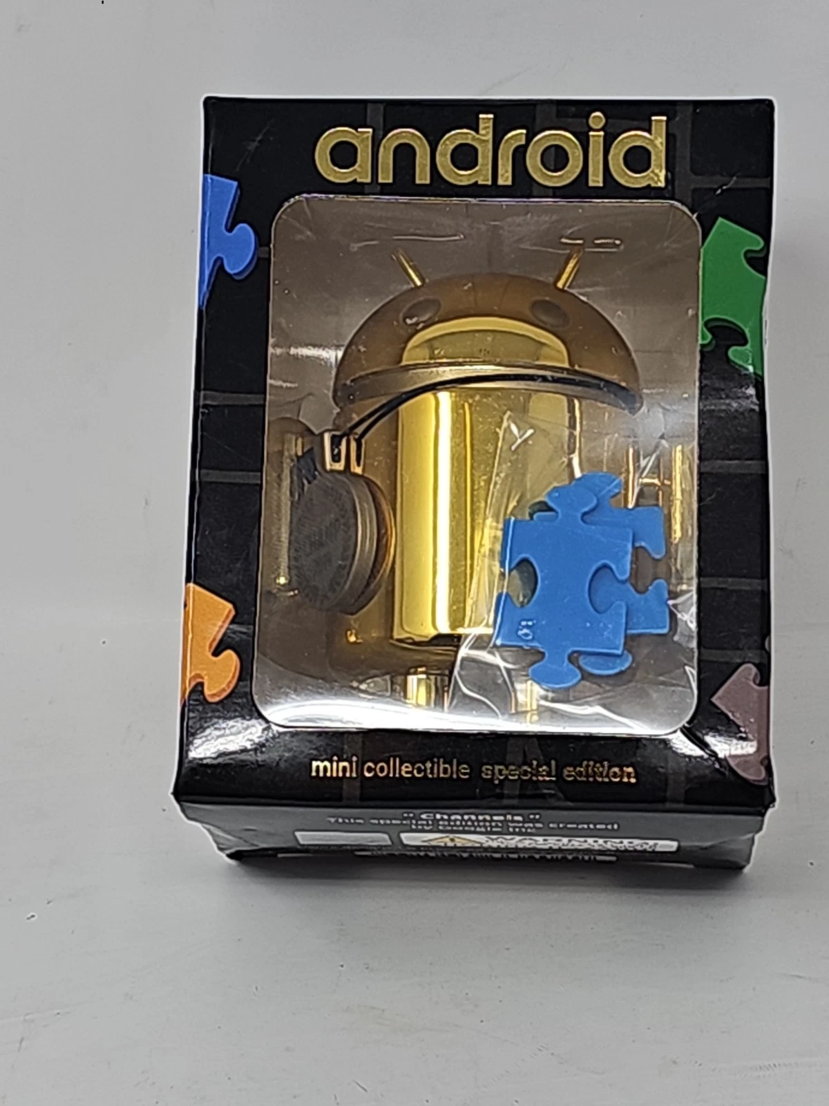 Channels — Blue Android Mini Collectible