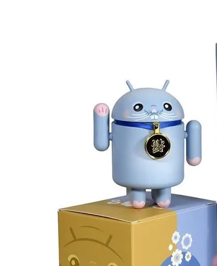 Year of the Rat — Blue Android Mini Collectible
