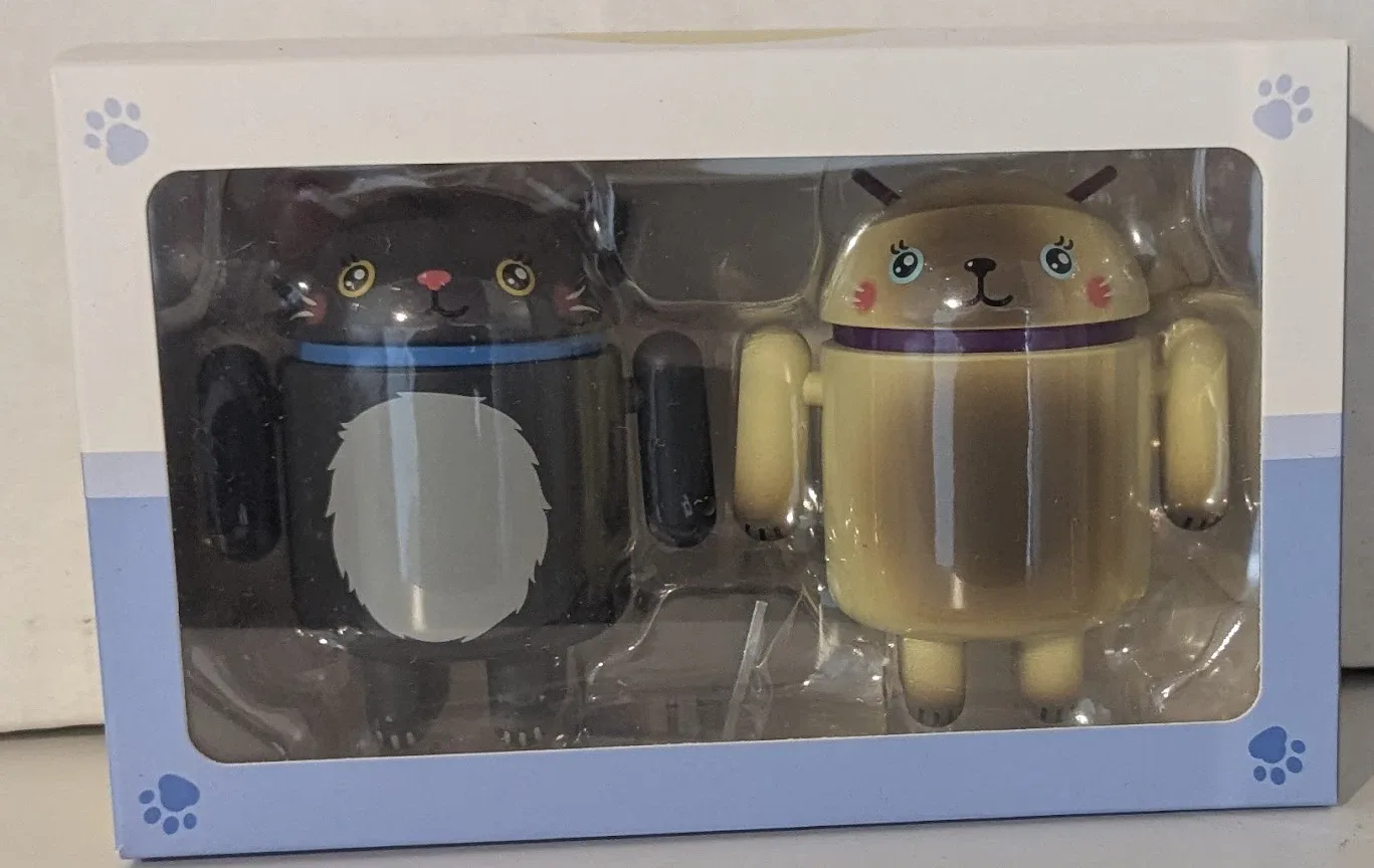 Mewgler: Work From Home Co-Workers Android Mini Collectible
