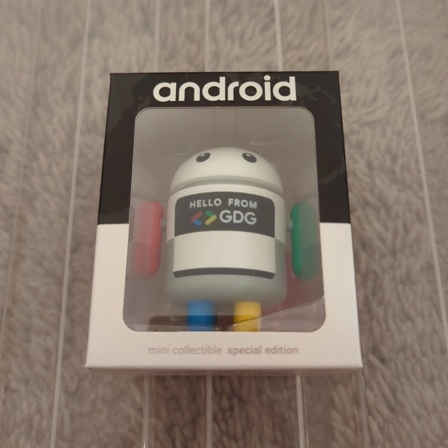 Hello From GDG Android Mini Collectible