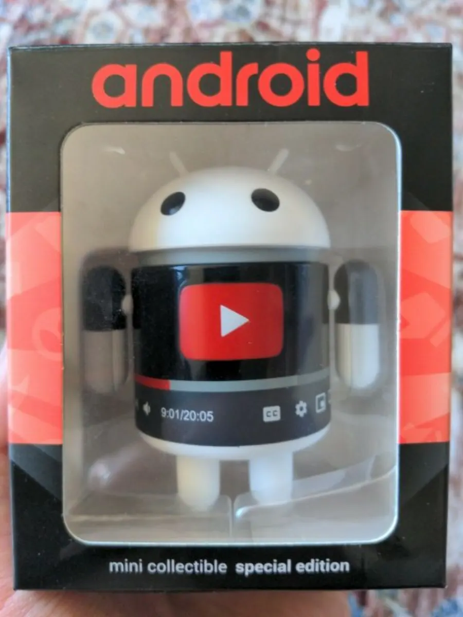 YouTube Playback Android Mini Collectible