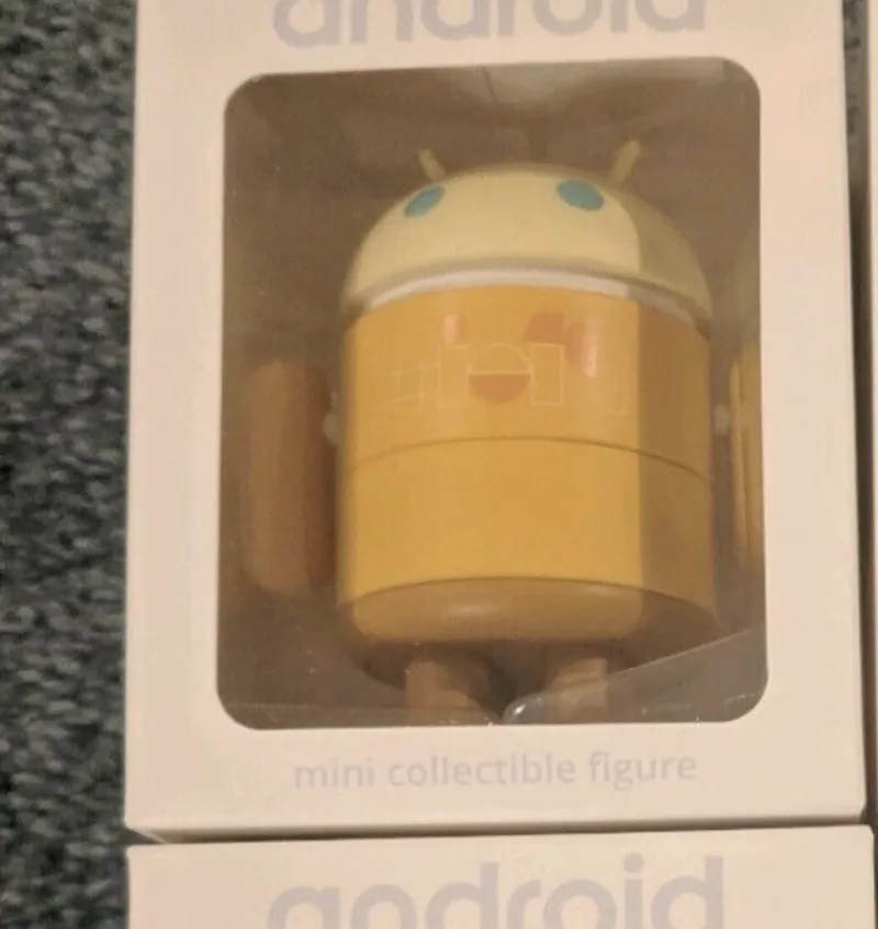 I/O 2019 — Yellow Android Mini Collectible