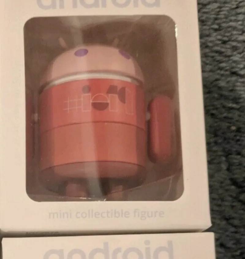 I/O 2019 — Red Android Mini Collectible