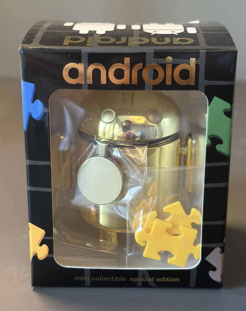 Channels — Yellow Android Mini Collectible