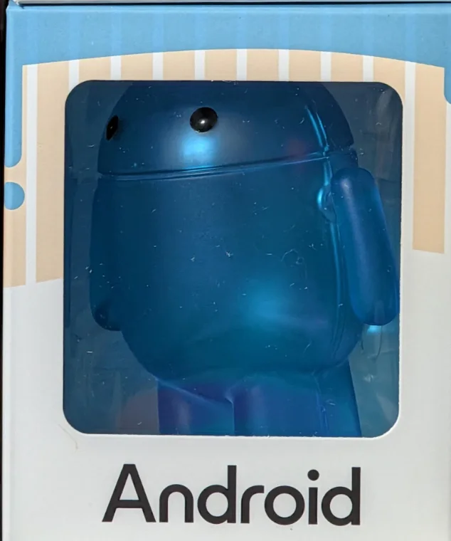 Blue Raspberry Android Mini Collectible